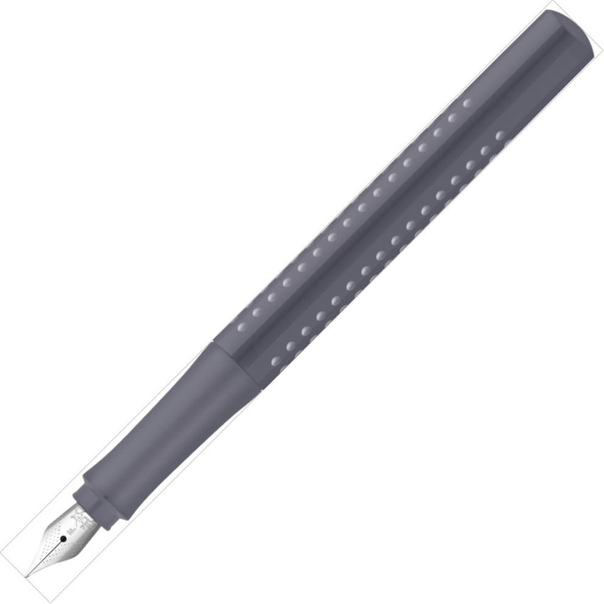 Pióro Wieczne Grip 2010 F Szare   (Dapple Gray) Faber-Castell