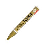 Marker Olejowy Toma TO-440 Gruby Złoty