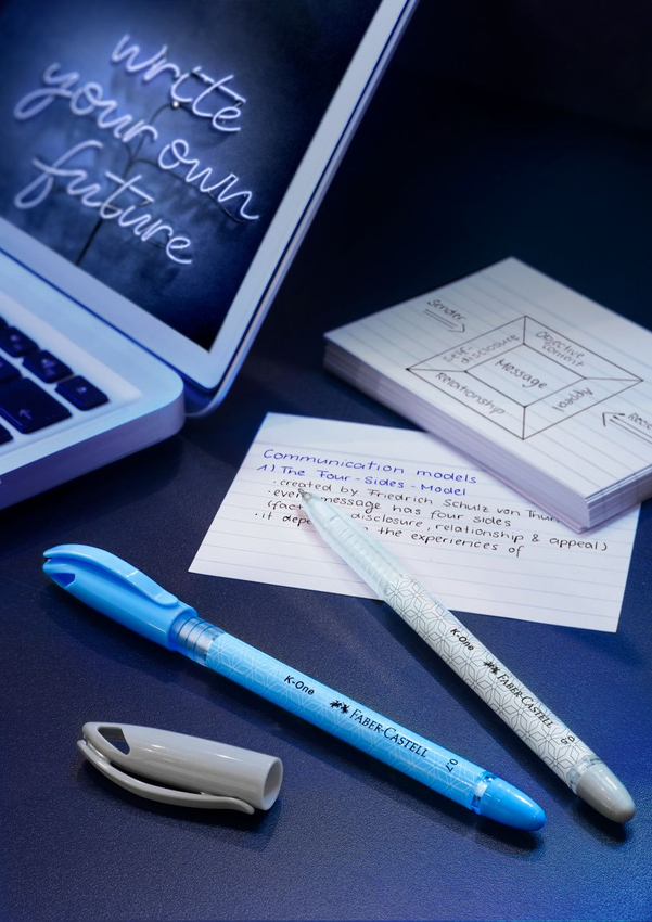 Długopis K-One 0.7 Mm Czarny Faber-Castell