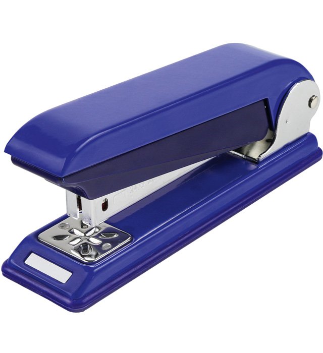 Zszywacz EAGLE 9629 niebieski obrotowy 24/6 &#8211 12 kartek
