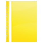 Skoroszyt Donau PVC A4 Twardy 150/160 mikr. Wpinany Żółty
