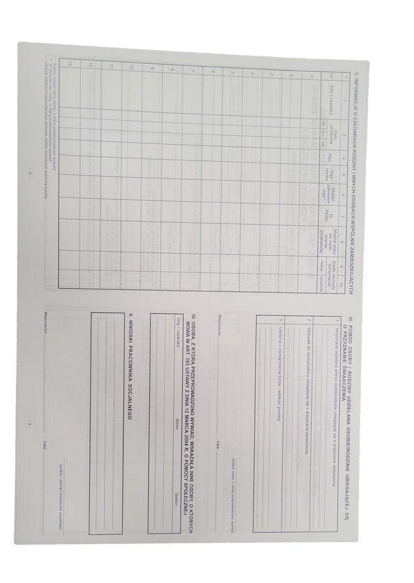 Wywiad u Osób A3 100szt. Część 2  / Graf-System
