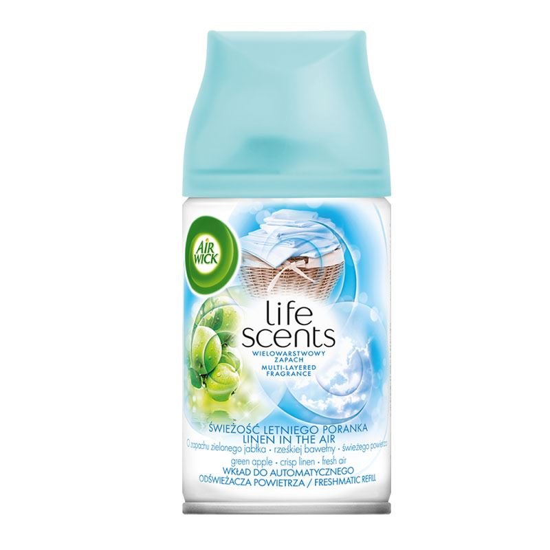 Air Wick Aerozol Odśw.Pow. Zapas 250ml Freshmatic Świeżość Letniego Poranka