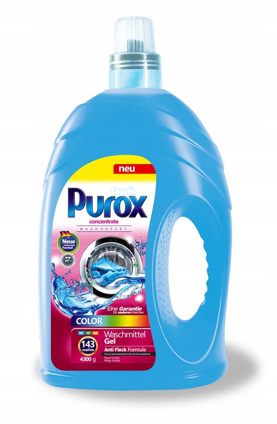 Purox Żel Do Prania 4,3L Kolor