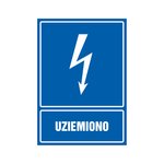 Znak TDC Uziemniono  /TDC