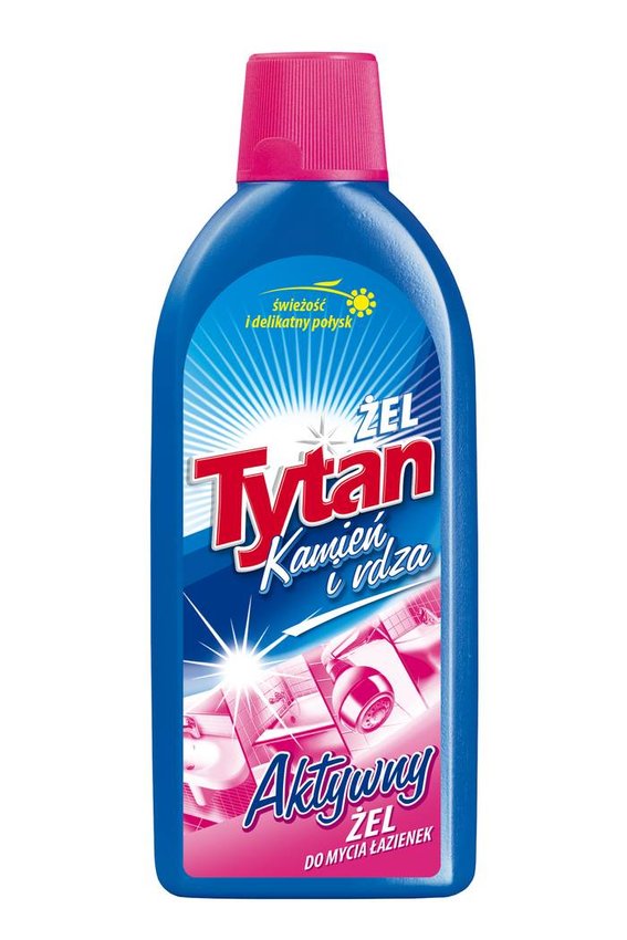 Tytan Żel do Mycia Łazienek 500ml Kamień i Rdza