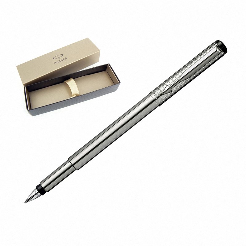 Parker Pióro Wieczne Vector Premium Classic Chiselled Black Matte CT FP [S0908760]