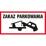 Znak TDC Zakaz Parkowania  /TDC