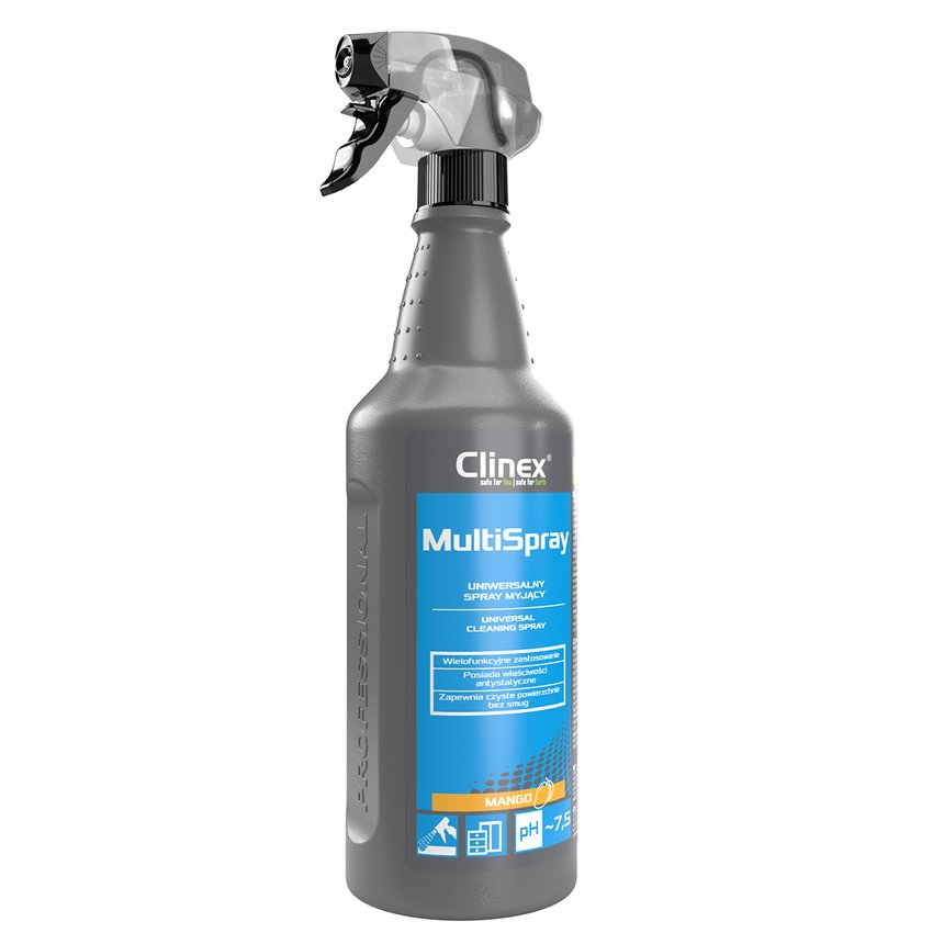 Uniwersalny spray CLINEX Multi Spray myjący Mango 1l