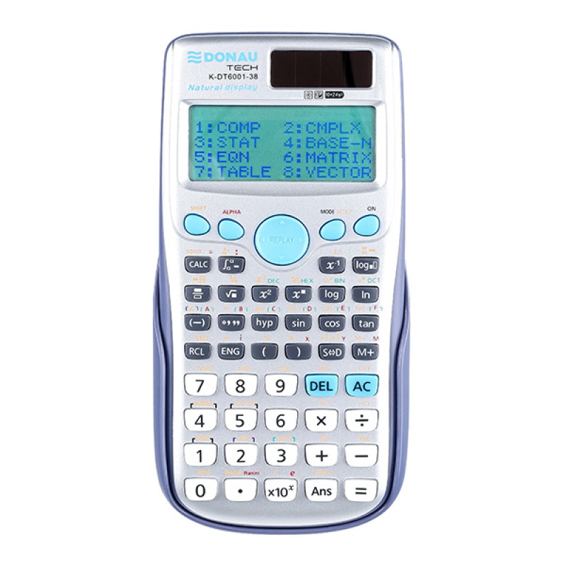 Kalkulator Naukowy Donau Tech K-Dt6001-38 417 Funkcji