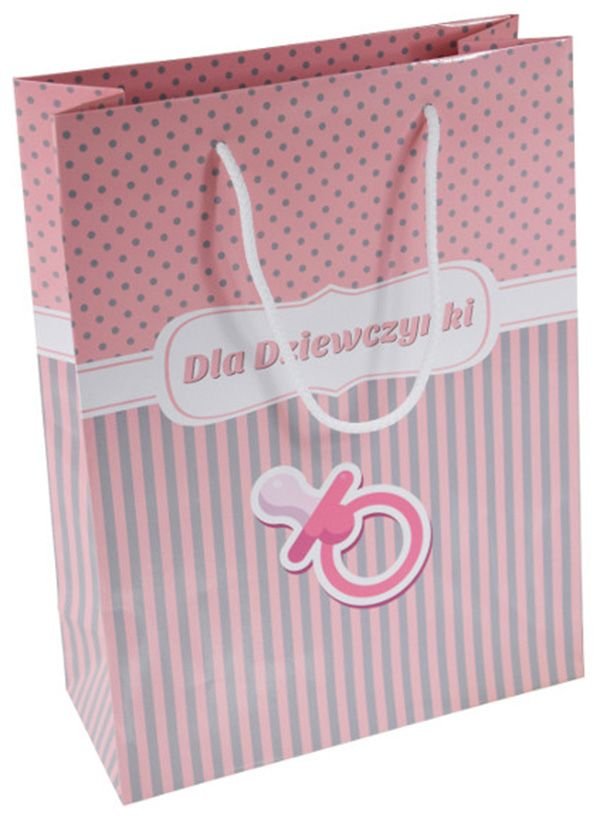 Torebka Na Prezenty Office Products Laminowana 24X10X32Cm Dziecięca Mix Wzorów