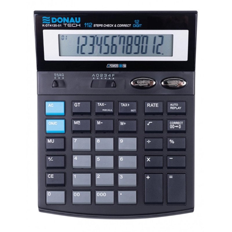 Kalkulator Donau Tech K-Dt4120,12 C 12-Cyfrowy