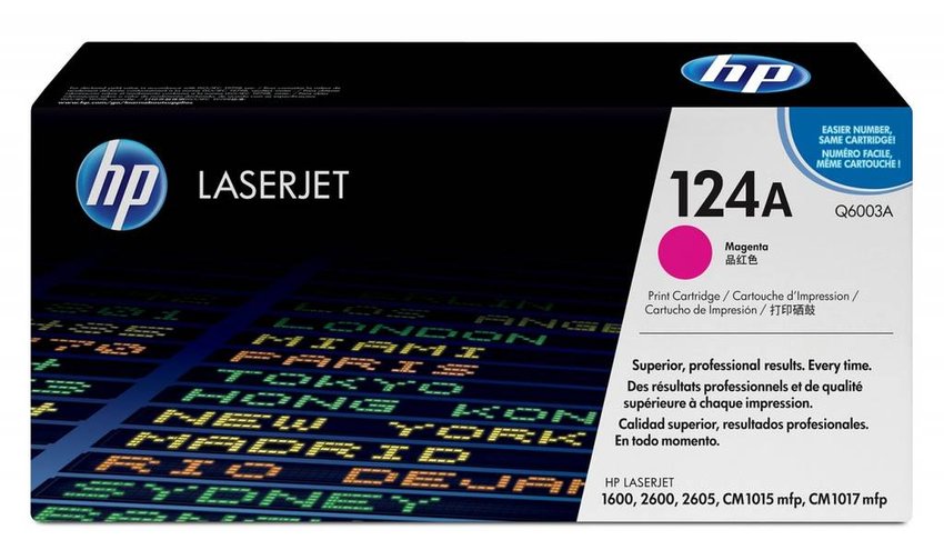HP Q6003A (124A) 1600/2605/CM1015/CM1017 Magenta (Oryg.)
