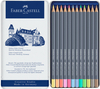 Kredki Akwarelowe Goldfaber Aqua Pastel 12 Kol. Opak. Metalowe Faber-Castell