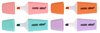 Zakreślacze Mini Cricco Pastel 4-Kol.Etui