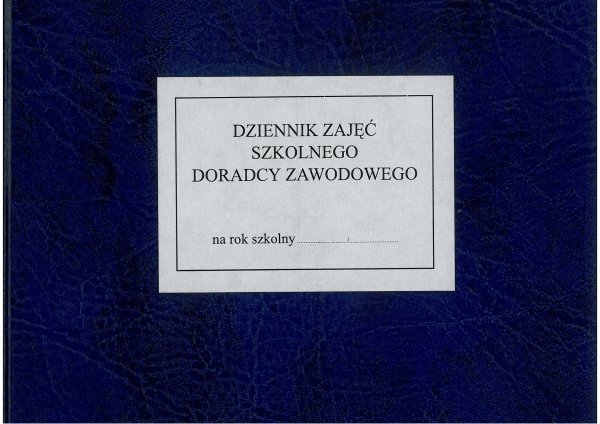 Dziennik Zajęć Szkolnego Doradcy Zawodowego 02342 /Typograf