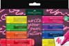 Zakreślacz 1546 8 Kol. Super Neon Opakowanie Karton Faber-Castell
