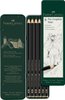 Ołówek Artystyczny Pitt Graphite Matt 6 Szt. Opakowanie Metalowe Faber-Castell