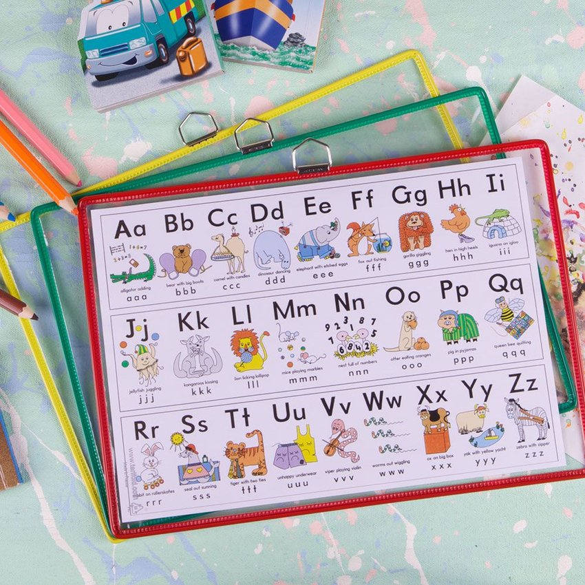 Panel Prezentacyjny Z Uszkiem Tarifold A5 5 Szt. Poziomy Mix Kolorów