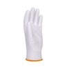 Rękawice Donau Safety Pu White Kat. II Rozm. 7 Białe  /DONAU SAFETY