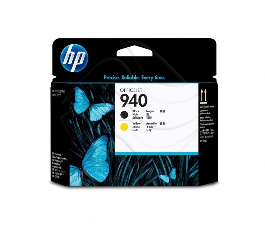 HP 940 Głowica [C4900A] 8000/8500 Czarny+Yellow (Oryg.)
