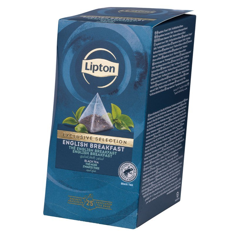 Herbata Lipton Piramidki Exclusive Selection English Breakfast 25 Torebek
