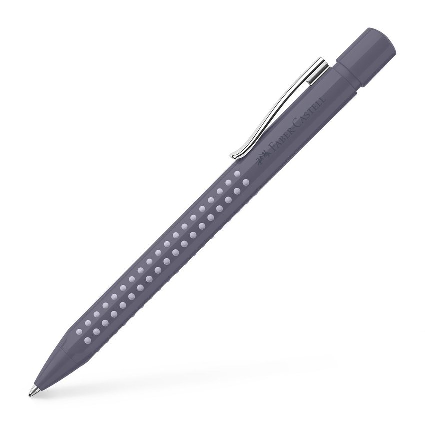 Długopis Grip 2010 Szary (Dapple Gray) Wkład M Faber-Castell