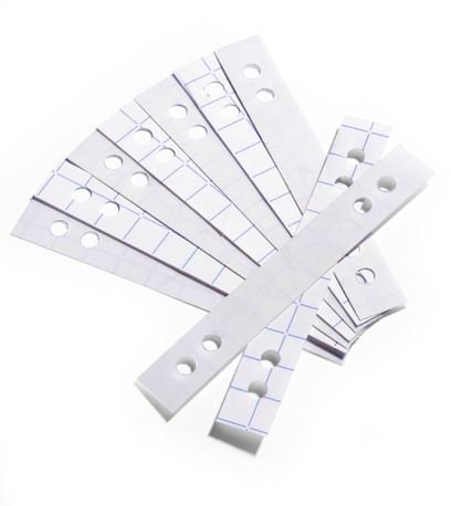 Paski Wzmacniające Samoprzylepne 50szt. Przezroczyste /Durable 807819