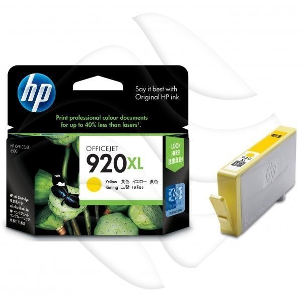 HP 920XL [CD974AE] 6000/6500/7000 Yellow (Oryg.)