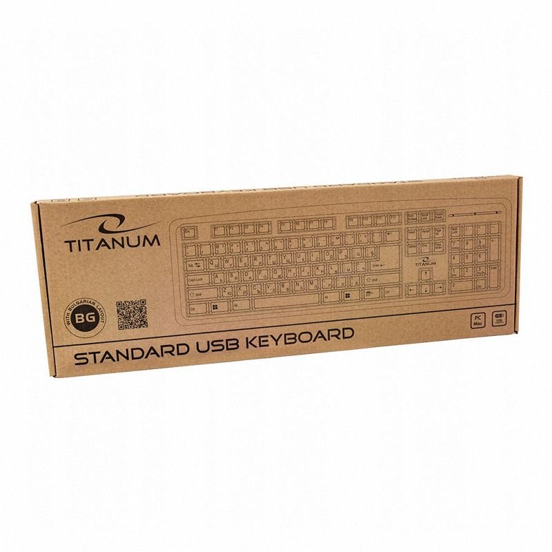 Klawiatura Przewodowa USB Titanum Standard TK101 /Esperanza