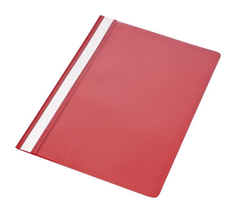 Skoroszyt A4 PVC A'10 Czerwony /Panta Plast