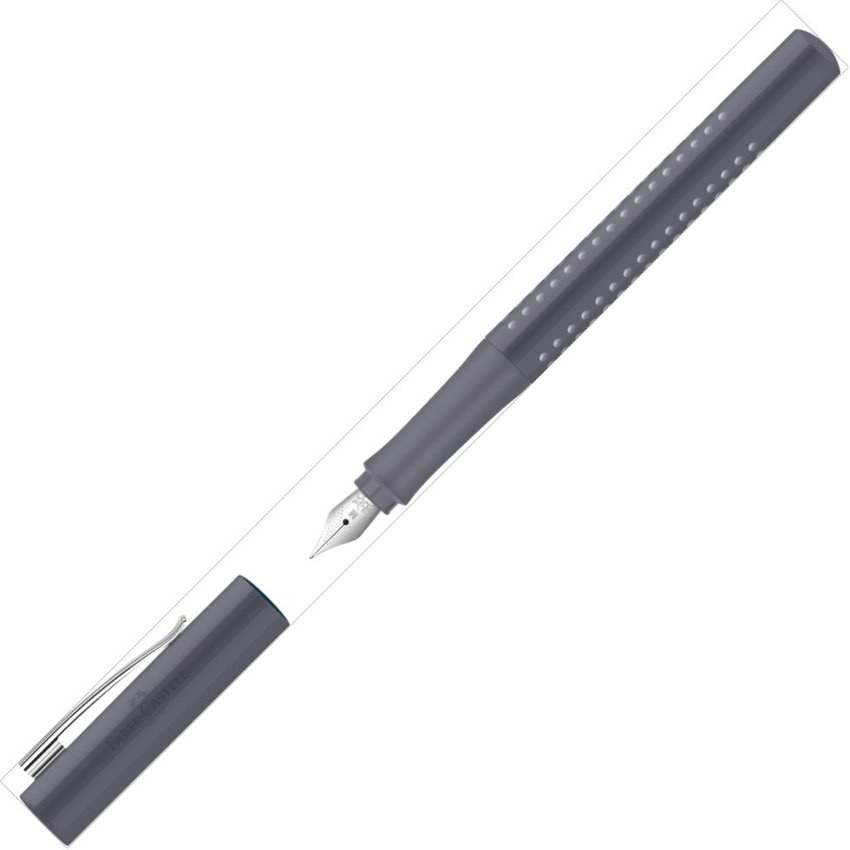 Pióro Wieczne Grip 2010 F Szare   (Dapple Gray) Faber-Castell