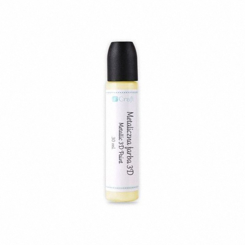 Farba 3D Metaliczna 30ml [DPFD-010] Pearl Champagne  /  DpCraft