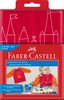 Fartuszek Do Malowania Dla Dzieci Niebieski Faber-Castell