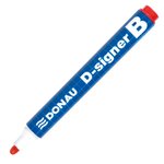 Marker Do Tablic Donau D-Signer B Okrągły 2-4mm (Linia) Czerwony