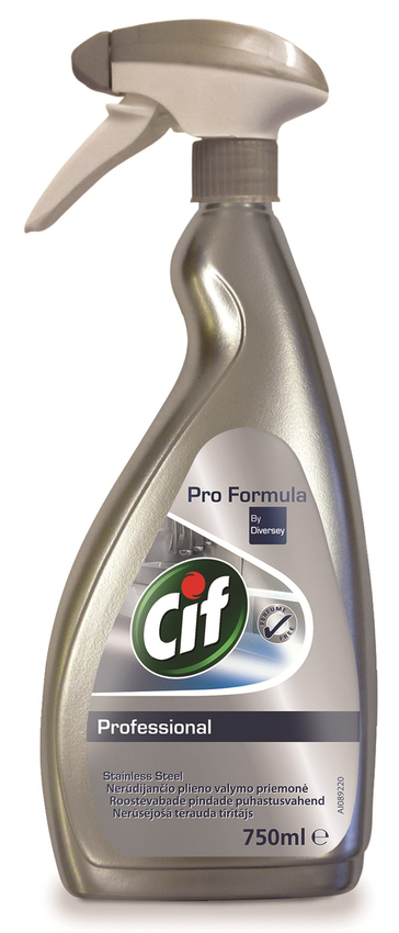 Płyn do czyszczenia stali nierdzewnej Cif Professional 750ml