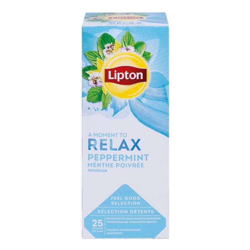 Herbata Lipton Relax Mięta 25 Torebek