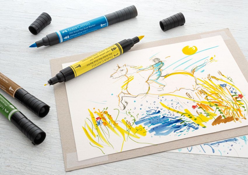 Pitt Artist Pen Dwustronny Kol. 104 Faber-Castell