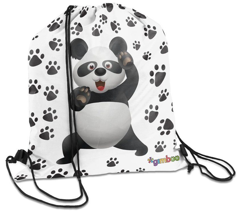 Worek Szkolny Xxl Gimboo Vip Panda 47X40Cm