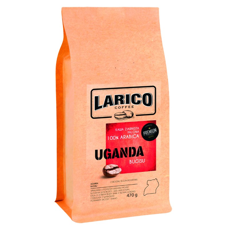 Kawa Larico Uganda Bugisu Ziarnista 470g