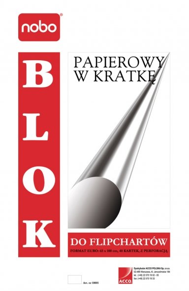 Blok Flipchart 20k Kratka /Nobo