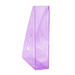 Pojemnik Na Dokumenty Office Products Ażurowy A4 Transparentny Fioletowy