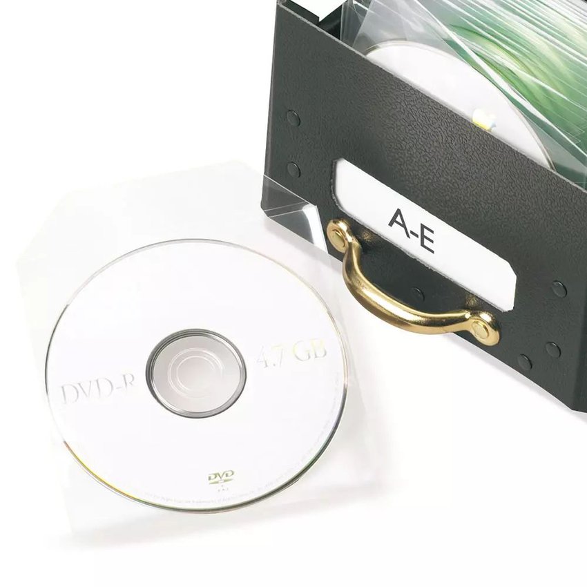 Kieszeń Djois X 3L 25 Szt. Na Cd/Dvd Z Klapką 125X128Mm