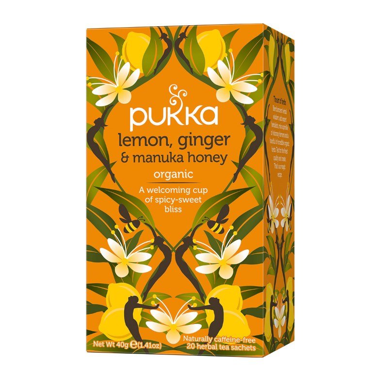 Herbata Pukka Cytryna Imbir I Miód Manuka 20 Kopert