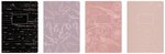 Zeszyt A5 Metallic Rose Gold 70g, linia 60 kartek / Interdruk