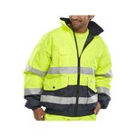 Kurtka Ostrzegawcza Beeswift Europa Typu Bomber Rozm. 3XL Żółta /BEESWIFT