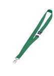 Smycz do Identyfikatorów Zapięcie 20mm 10 szt.Zielona /Durable 813705