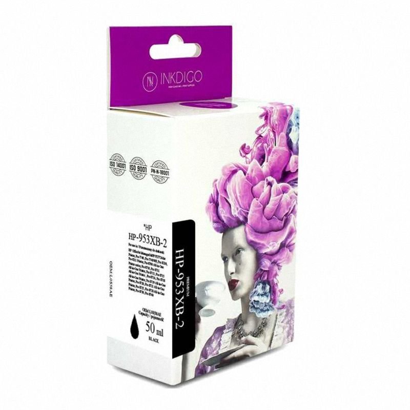 Tusz do HP 953XL/OfficeJet Pro 7720/8218/8740/8720  Black /Inkdigo