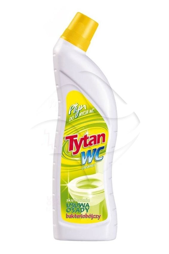 Tytan Płyn do WC 700ml Żółty