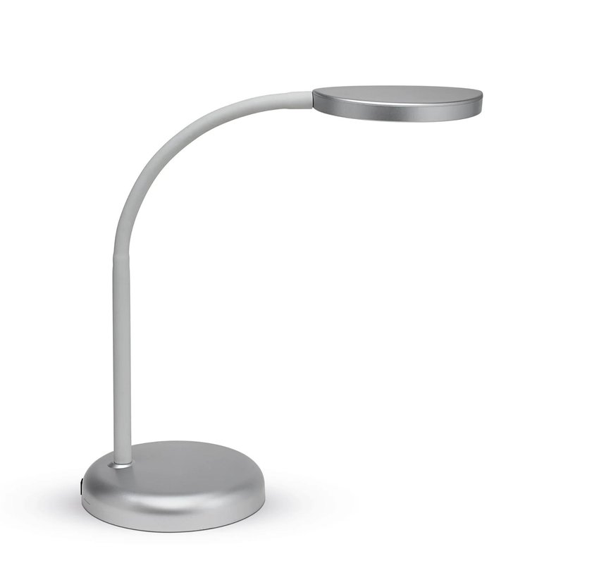 Lampa Biurkowa Led Mauljoy Srebrna